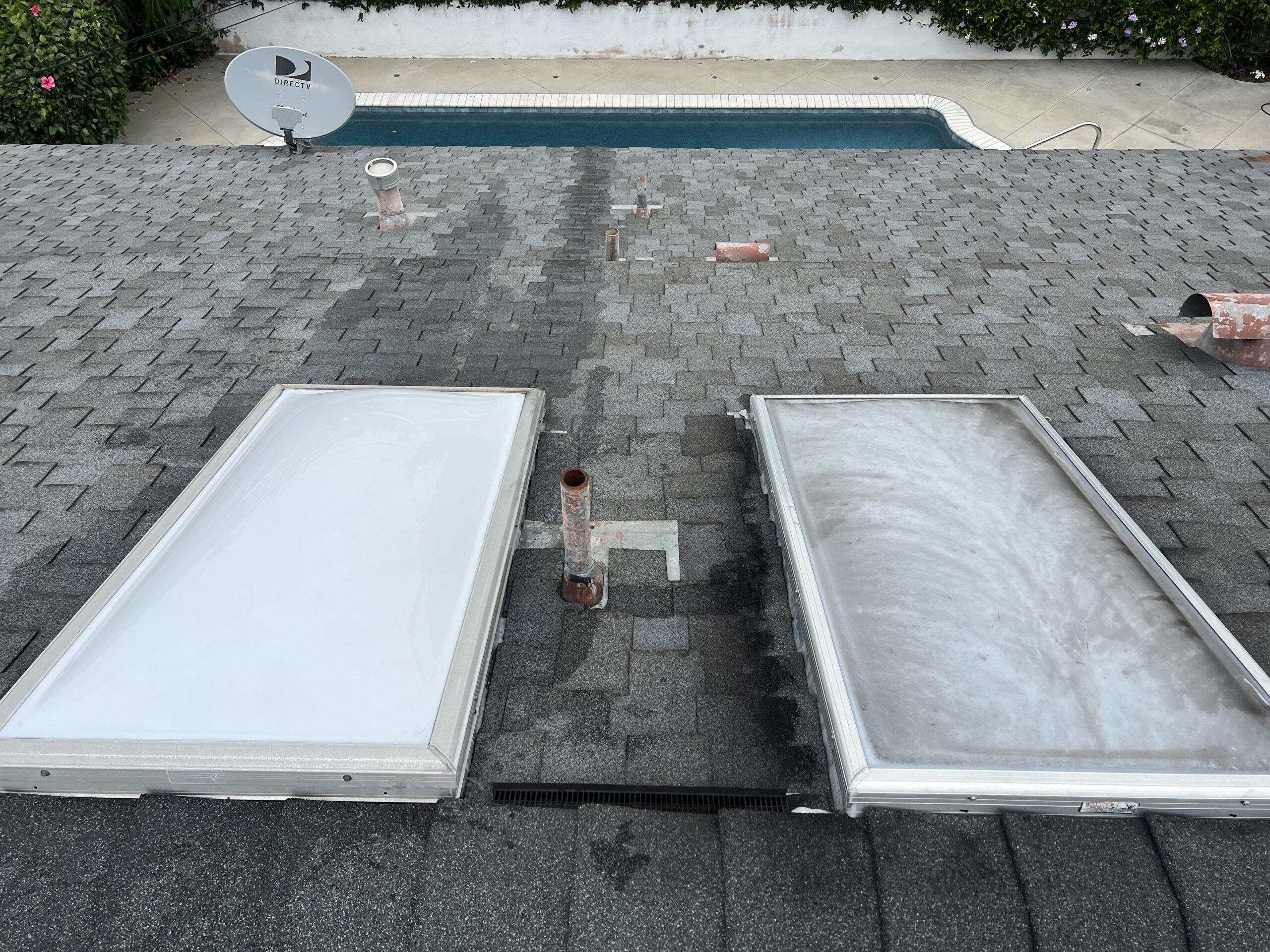 skylight window cleaning in Orange County