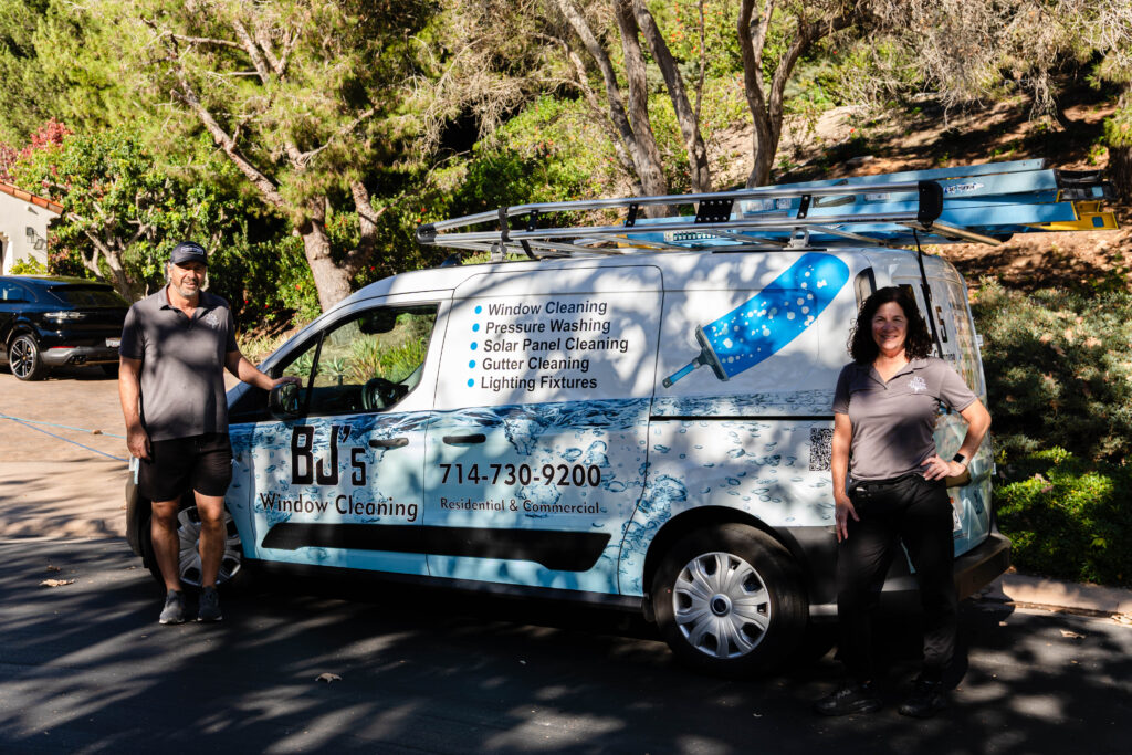 Bob and Joani of BJ's Window Cleaning