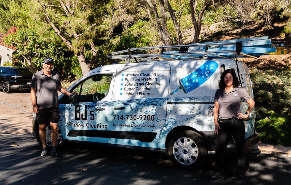 Bob and Joani of BJ's Window Cleaning